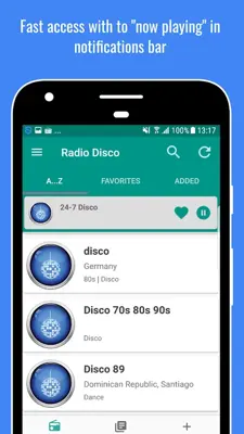 Disco Music Radio android App screenshot 6